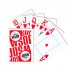 Set carti de joc poker, oficiale World Series of Poker - WSOP, de competitie, 100% plastic, index mare, 2 pachete, culoare spate negru, respectiv rosu Set carti de joc poker, oficiale World Series of Poker - WSOP, de competitie, 100% plastic, index mare, 2 pachete, culoare spate negru, respectiv rosu